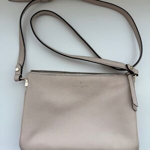 Kate Spade cream crossbody purse
